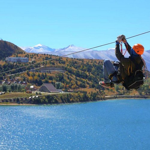 فعالية zipline في روسيا